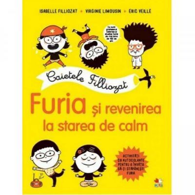 CADDIV131_001w Carte Editura Litera, Caietele Filliozat. Furia si revenirea la starea de calm