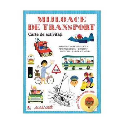 CCA372_001w Carte de activitati Editura Litera, Mijloace de transport