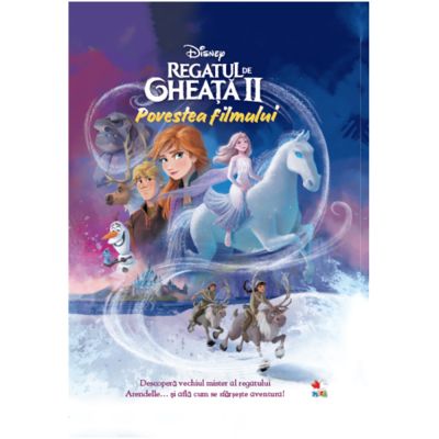 CDDC16_001w Carte Editura Litera, Disney. Regatul de gheata II. Povestea filmului, Disney clasic