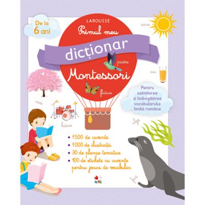 CEDMONT14_001w Carte Editura Litera, Primul meu dictionar Montessori