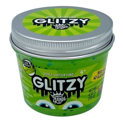 CK300201_002w 683332454439 Gelatina Compound Kings - Slime Glitzy, Green, 130 g