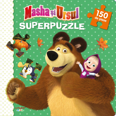 Masha si Ursul, Superpuzzle, 150 de piese