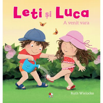 CPB249_001w Carte Editura Litera, Leti si Luca. A venit vara, Ruth Wielockx