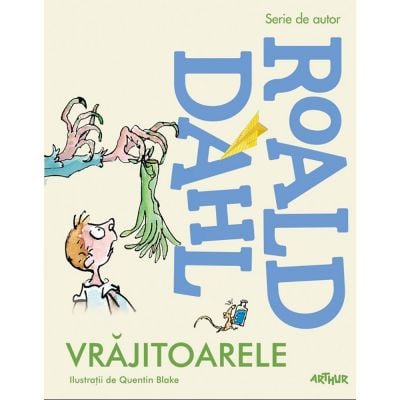 DAHVR_001w Carte Editura Arthur, Vrajitoarele, Roald Dahl
