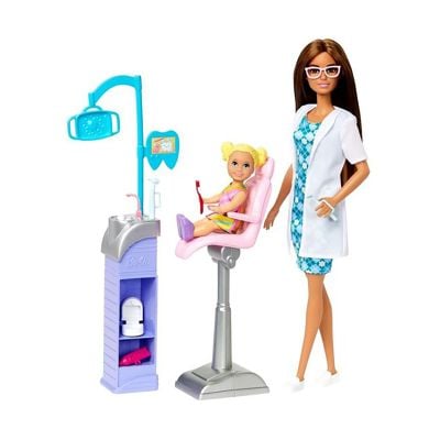 DHB63_020w 194735108053 Set de joaca Barbie, Doctor Dentist, HKT70