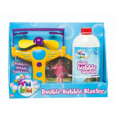 DKF8205_001w 5908273082059 Set lansator baloane de sapun si solutie, Fru Blu, Blaster Double Bubble