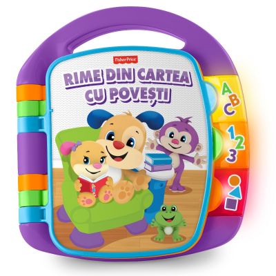 DKJ99_001w Carticica de povesti Fisher Price, Laugh and Learn