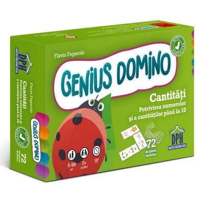 Editura DPH, Genius Domino - Multimi si numere de la 1 la 10