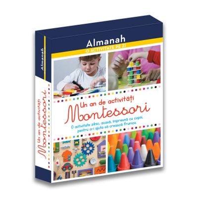 DPH2862_001w Carte Editura DPH, Un an de activitati Montessori, Almanah