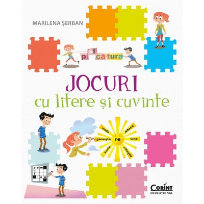 EDU.276_001w Carte Editura Corint, Jocuri cu litere si cuvinte, Marilena Serban