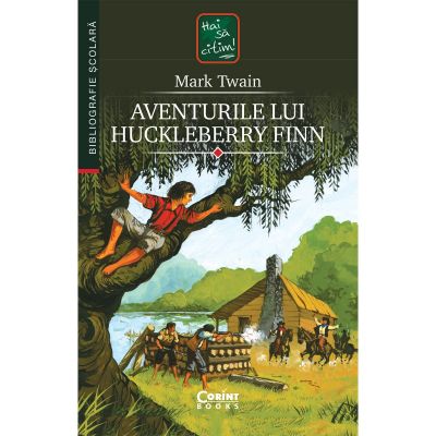 EDU.379_001w  Carte Editura Corint, Aventurile lui Huckleberry Finn, Mark Twain