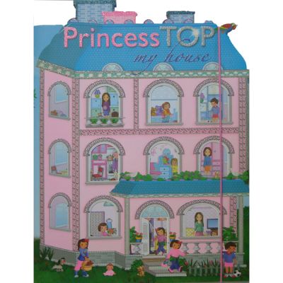 EG5342_001 Carte cu stickere Girasol, Princess TOP - My house, albastru