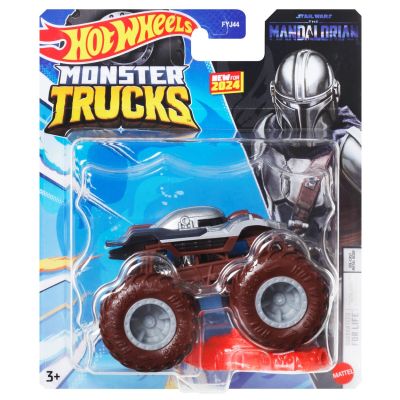 FYJ44_116w 887961705393 Masinuta Hot Wheels Monster Truck, Star Wars The Mandalorian, HTM26