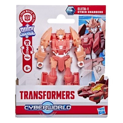 Figurina transformabila, Transformers, Cyberworld, Cyber Changers, Elita-1, G1049