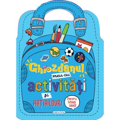 EG1140_001 9786060241140 Ghiozdanul meu cu activitati si abtibilduri, pentru baieti