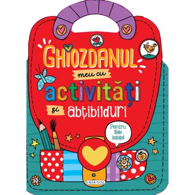 EG1133_001 Ghiozdanul meu cu activitati si abtibilduri, pentru fete