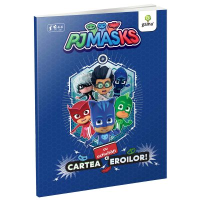 Editura Gama, PJ Masks: Cartea cu activitati a eroilor