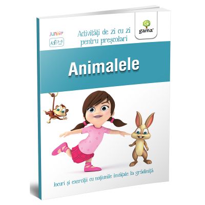 Carte Editura Gama, Animalele 3-5 ani, Activitati de zi cu zi