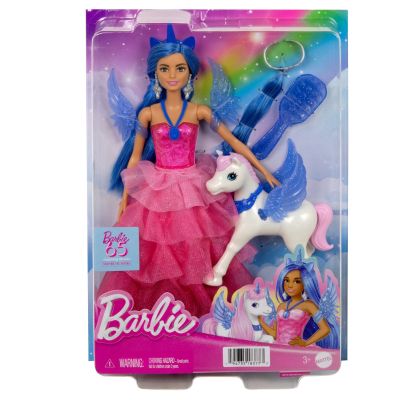 T000HRR16_001w 194735183777 Papusa printesa Barbie cu unicorn, HRR16