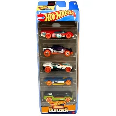 1806_2018_604w 074299018060 Set masinute Hot Wheels, HW Track Builder, HTV52, 1:64 (5 modele)