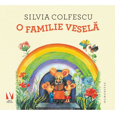 HU002943-1C_001w Carte Editura Humanitas, O familie vesela, Silvia Colfescu