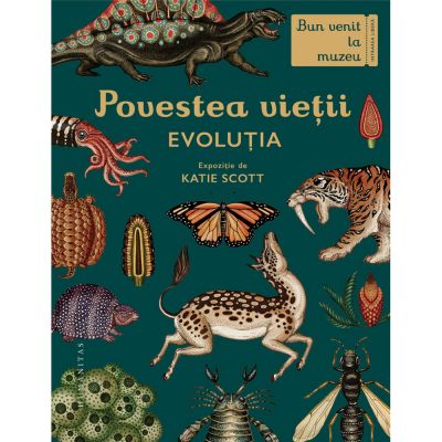 HU002951-1C_001w Carte Editura Humanitas, Povestea vietii Evolutia, Fiona Munro