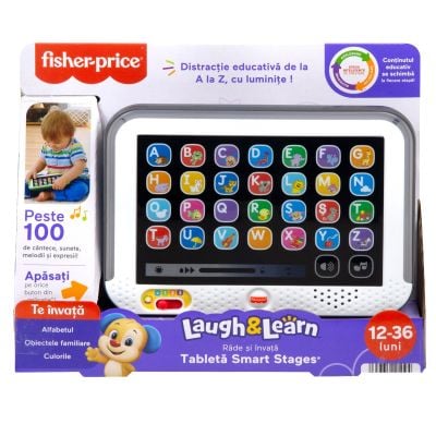 N000HXB71_001w 194735225194 Tableta educativa cu muzica si lumini, Fisher Price, Laugh And Learn, HXB71