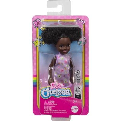 DWJ33_2018_023w 194735234554 Papusa Barbie Chelsea, Purple Floral Dress, HXM96