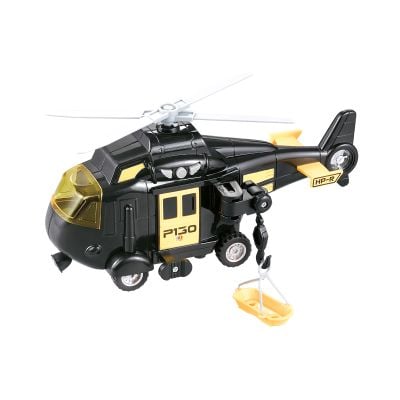 INT1349_001w Elicopter cu lumini si sunete Cool Machines, Negru