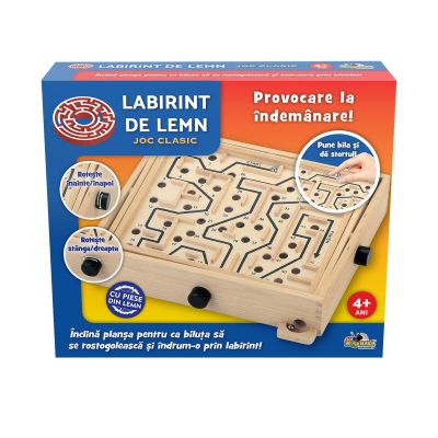 INT4135_001w Joc clasic Noriel Games, Labirint de lemn