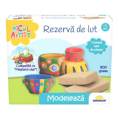 INT5973_001 5949033905973 Rezerva de lut Micul Artist - Modeleaza
