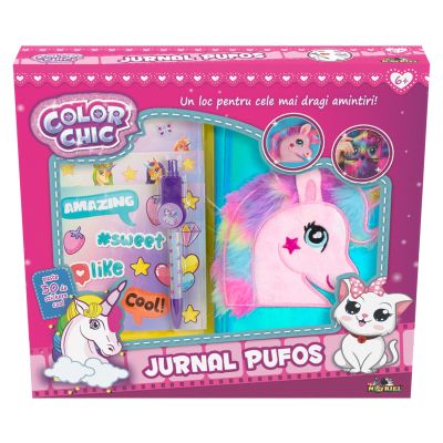 INT6832_001w 5949033916832 Jurnal pufos Color Chic, Unicorn 