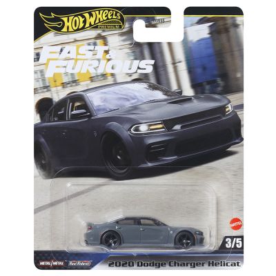 Masinuta Fast and Furious, Hot Wheels, 2020 Dodge Charger Hellcat, JBL96