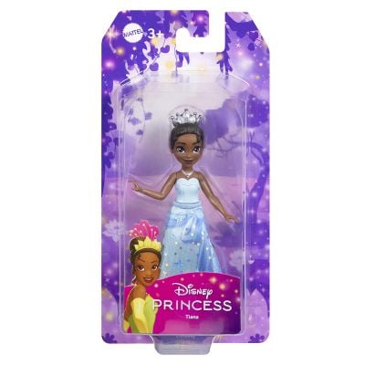 Papusa mini, Disney Princess, Tiana, 9 cm, JBX43