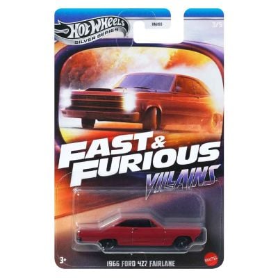 Masinuta Fast and Furious, Hot Wheels, 1966 Ford 427 Fairlane, JBY36