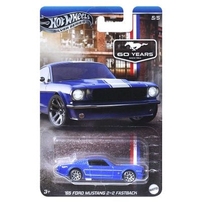 T000GRT01_013w 887961911077 Masinuta metalica, Hot Wheels, 65 Ford Mustang 2+2 Fastback, JBY49