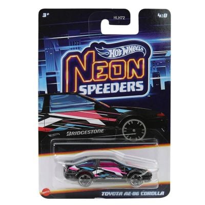 Masinuta metalica, Hot Wheels, Neon Speeders, Toyota AE-Corolla, JCB03