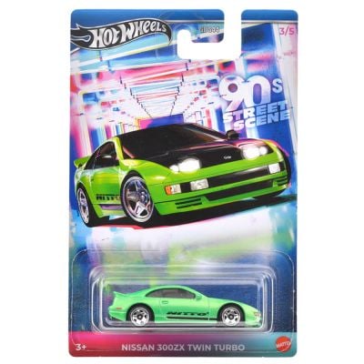 Masina metalica, Hot Wheels, 90 Street Sport, Nissan 300ZX Twin Turbo, 1:64, JCB59