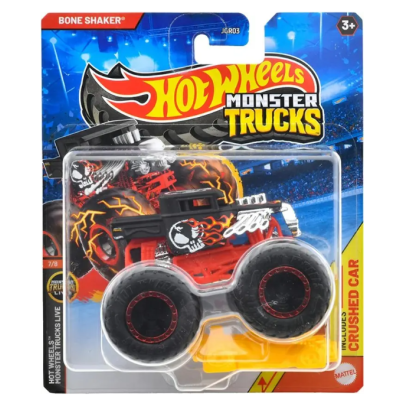 Masinuta Hot Wheels, Monster Truck, Bone Shaker, JDP73