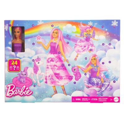 Papusa cu 24 de surprize, Barbie, Calendar Advent, JFL66