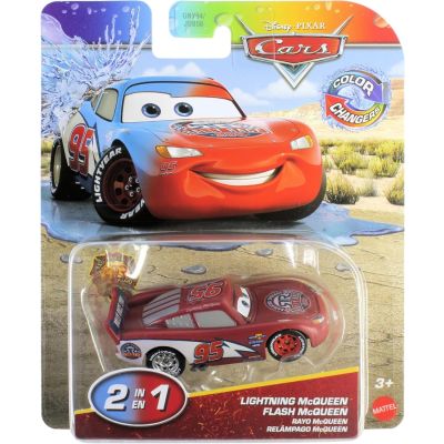 Masinuta Disney Cars, Color Changers, Rally Race 200 Lightning McQueen, JHD86