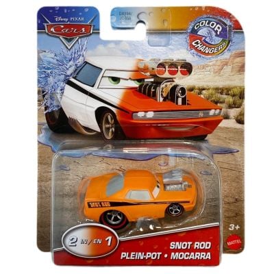 Masinuta Disney Cars, Color Changers, Snot Rod, JHG29