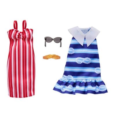 Set de haine si accesorii pentru papusi, Barbie, JJN94