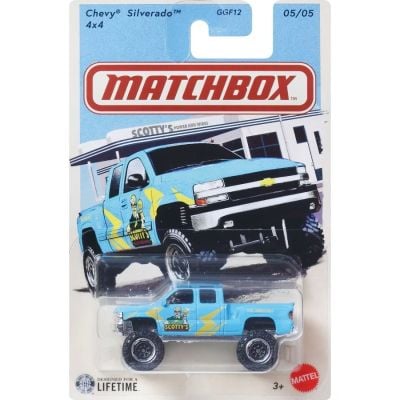 Masina metalica, Matchbox, Chevy Silverado 4X4, JJR49 