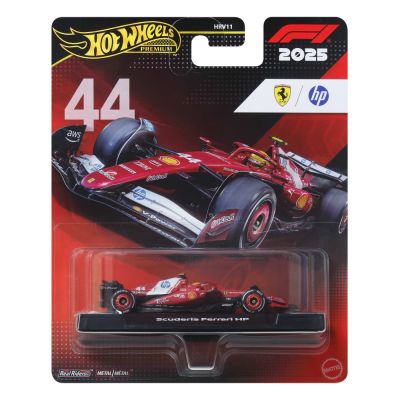 Masinuta metalica de curse, Hot Wheels, 2025 Formula 1 #44, JKD86