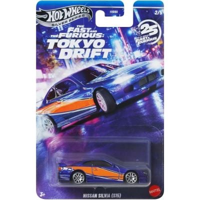 Masinuta Fast and Furious, Hot Wheels, Tokyo Drift, Nissan Silvia S15, JKX06