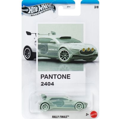 Masina metalica, Hot Wheels, Silver Series, Pantone 2404, Rally Finale, JKY54