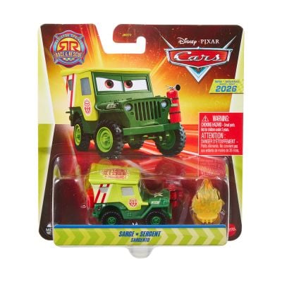 Masina cu accesoriu, Disney Cars, Sarge, 1:55, JMX77