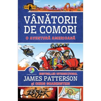JUN.1266_001w Carte Editura Corint, Vanatorii de comori vol. 6 O aventura americana, James Patterson, Chris Grabenstein