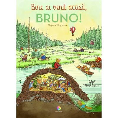 JUN.1281_001w Carte Editura Corint, Bine ai venit acasa, Bruno!, Magnus Weightman